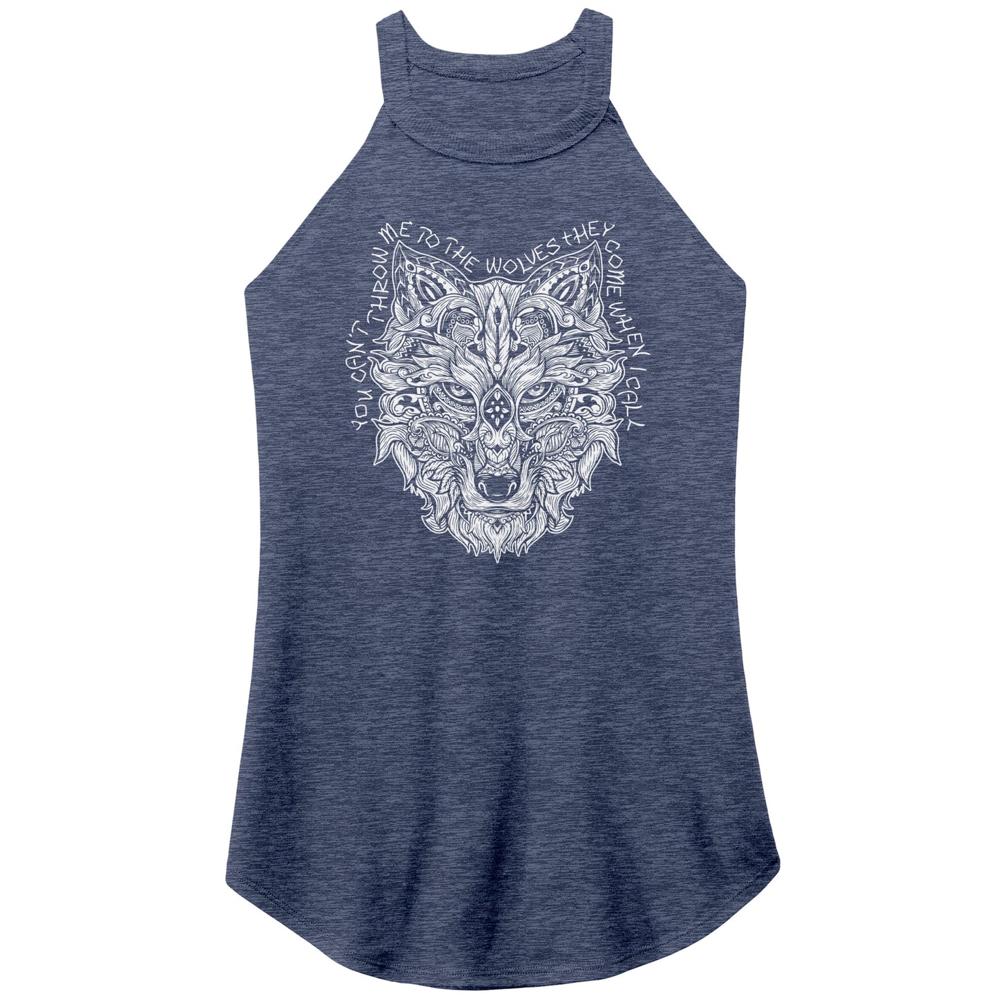 Throw Me to the Wolves - Women's Rocker Tank