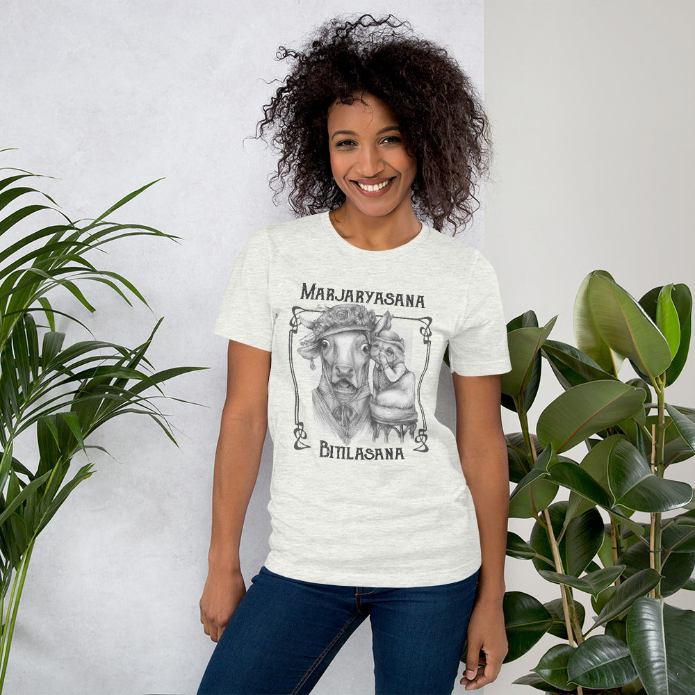Short-Sleeve Unisex T-Shirt - Cat Cow
