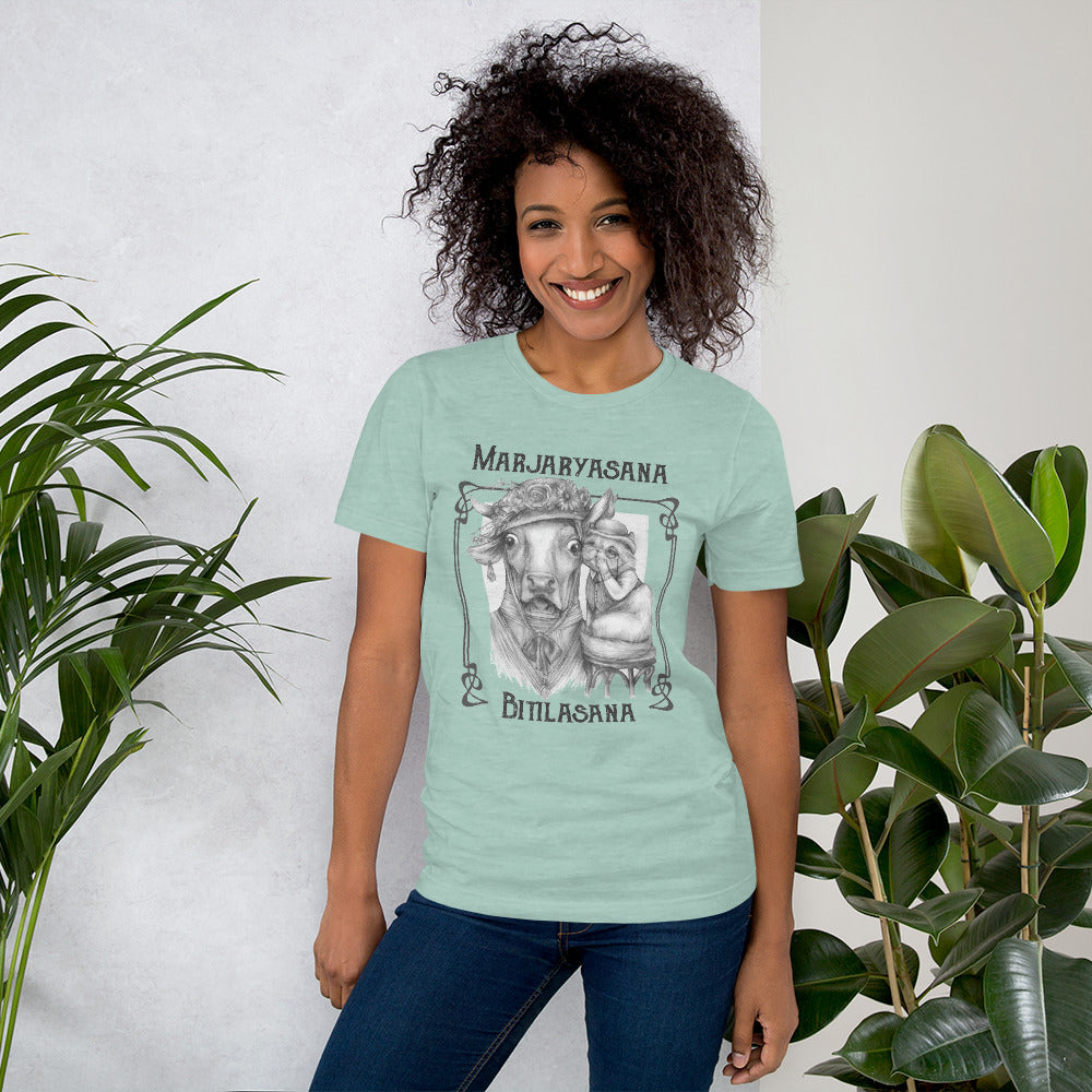 Short-Sleeve Unisex T-Shirt - Cat Cow