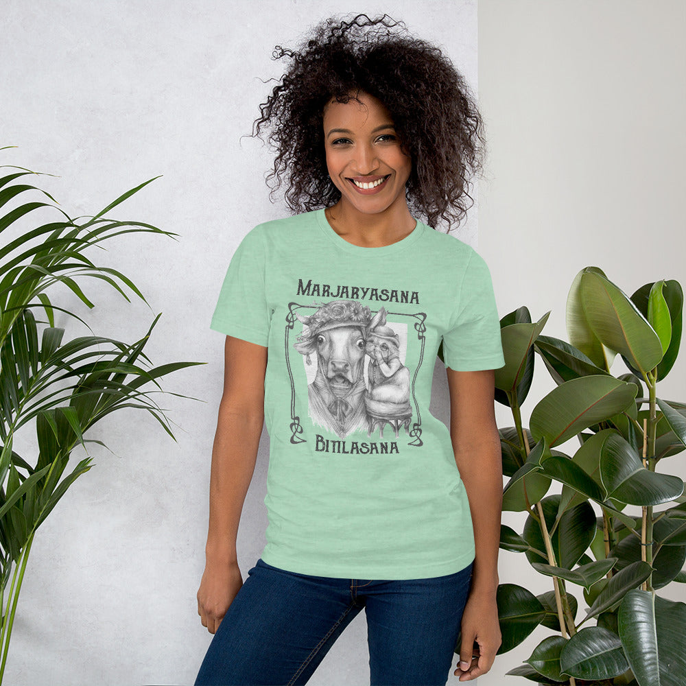 Short-Sleeve Unisex T-Shirt - Cat Cow