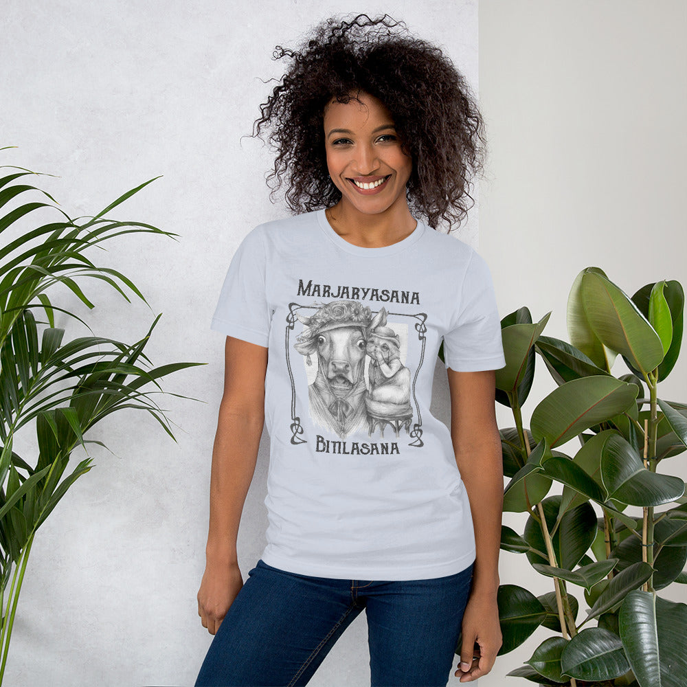 Short-Sleeve Unisex T-Shirt - Cat Cow