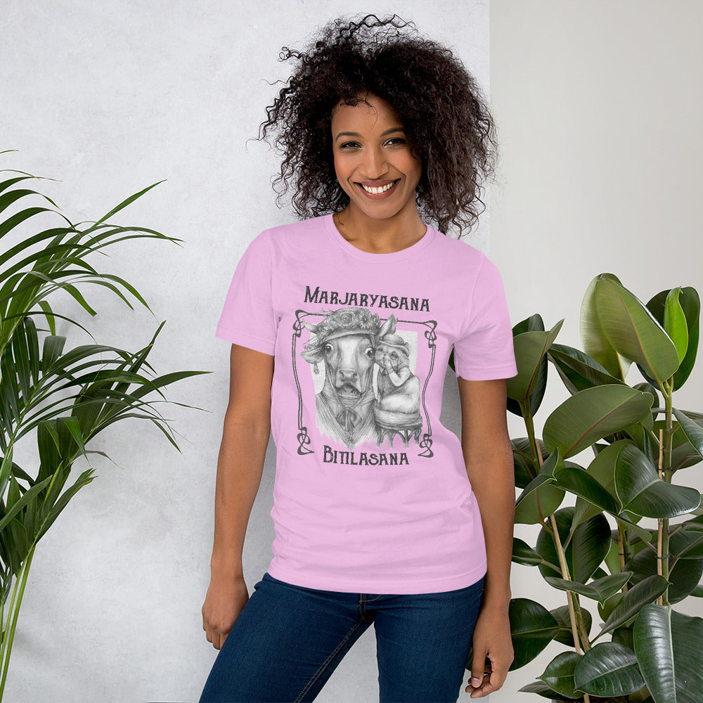Short-Sleeve Unisex T-Shirt - Cat Cow