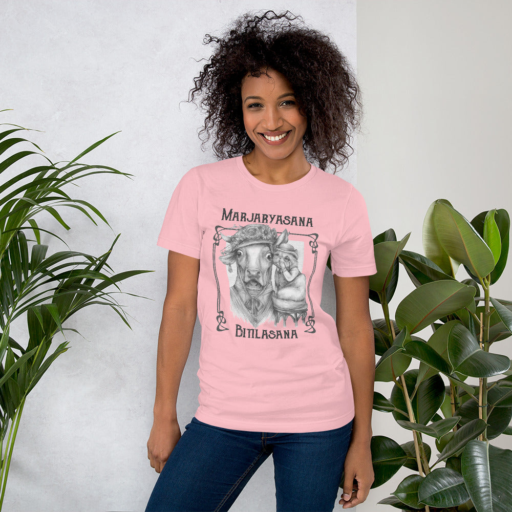 Short-Sleeve Unisex T-Shirt - Cat Cow