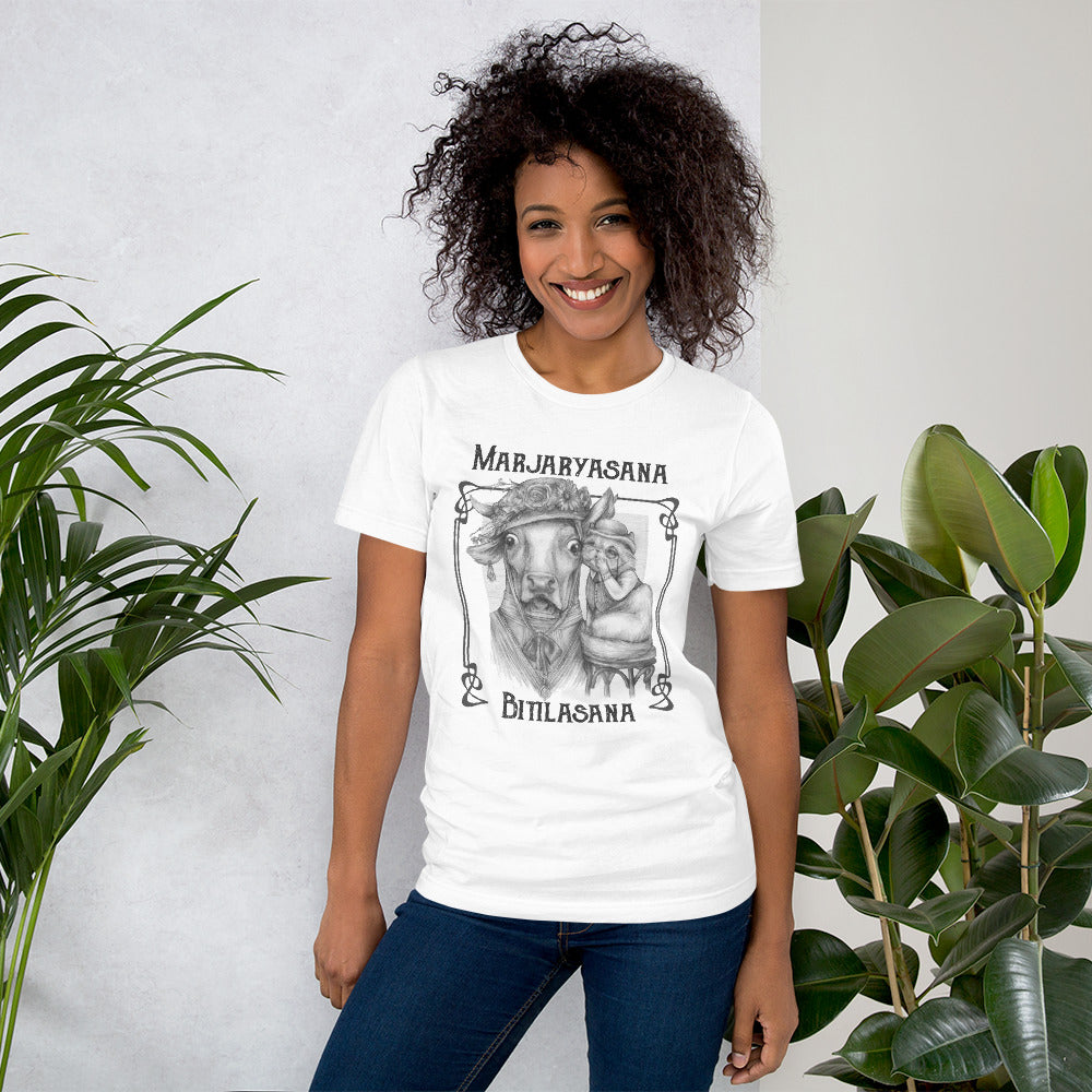 Short-Sleeve Unisex T-Shirt - Cat Cow