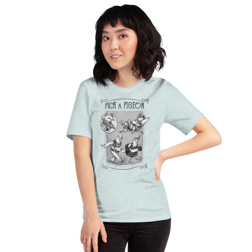 Short-Sleeve Unisex T-Shirt - Pick a Pigeon