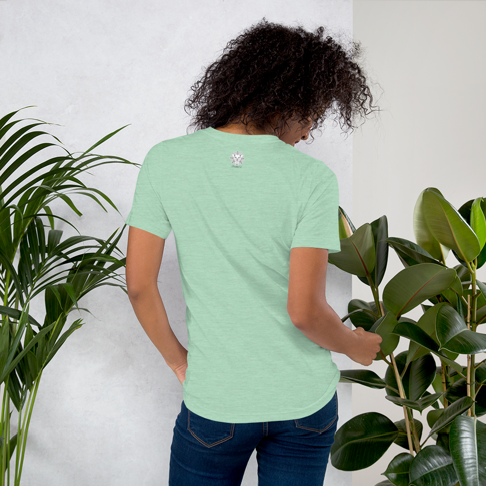 Short-Sleeve Unisex Yoga T-Shirt - Lizard Pose