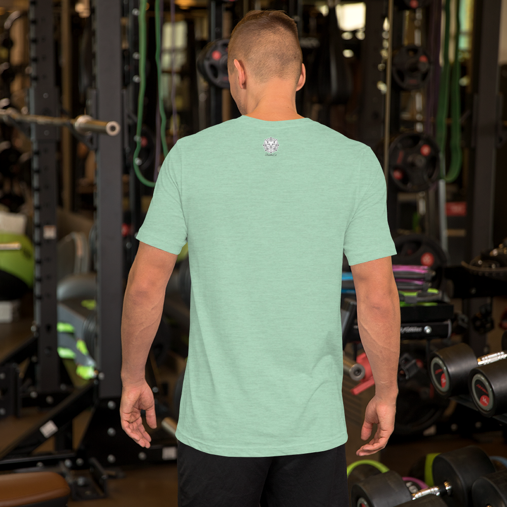 Short-Sleeve Unisex Yoga T-Shirt - Bakasana - Crow Pose