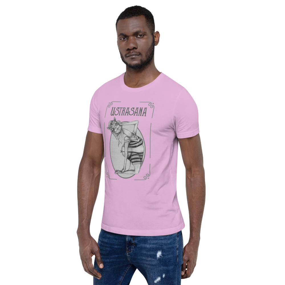 Short-Sleeve Unisex T-Shirt - Ustrasana - Camel Pose