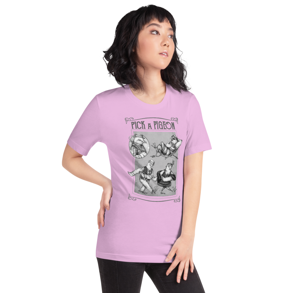 Short-Sleeve Unisex T-Shirt - Pick a Pigeon