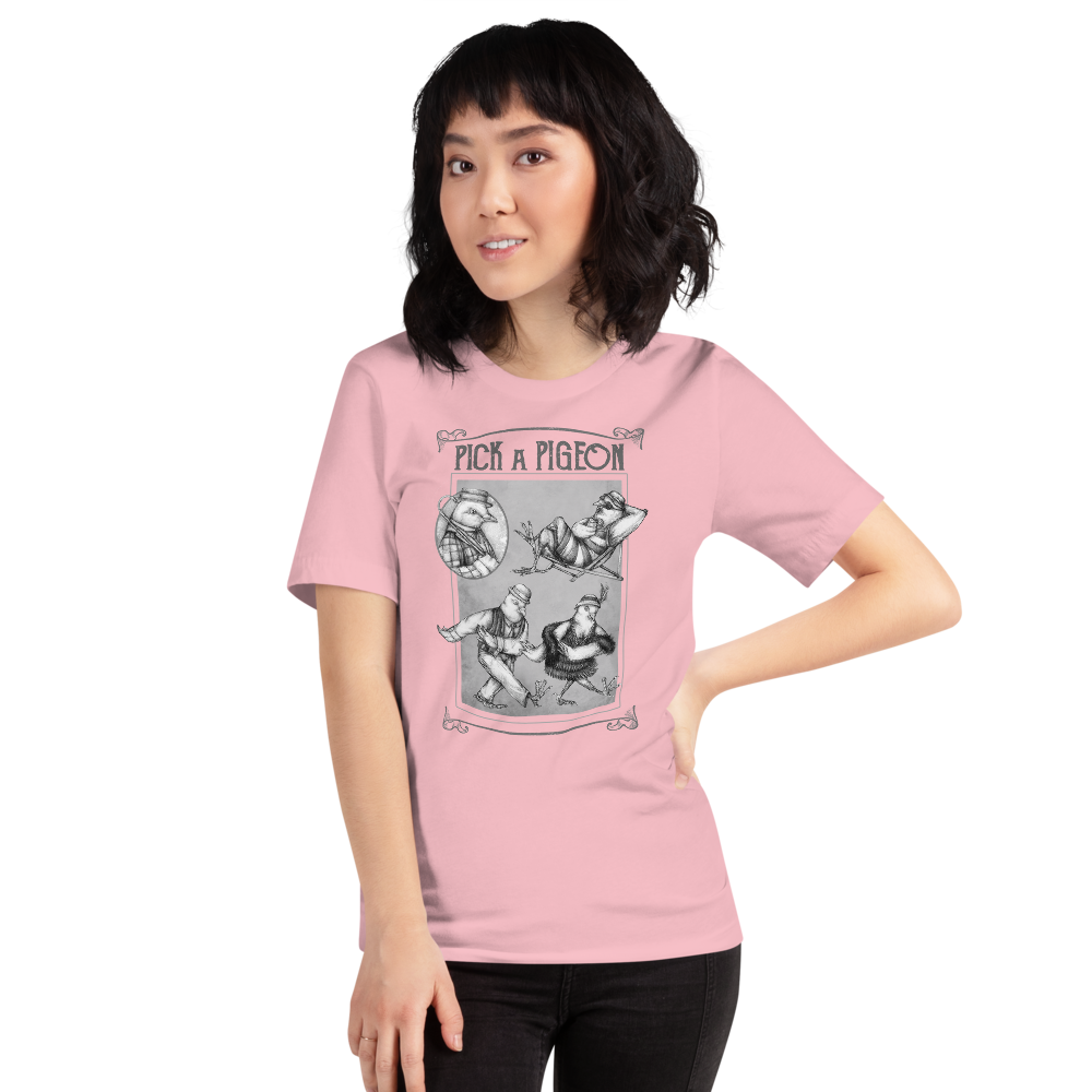 Short-Sleeve Unisex T-Shirt - Pick a Pigeon