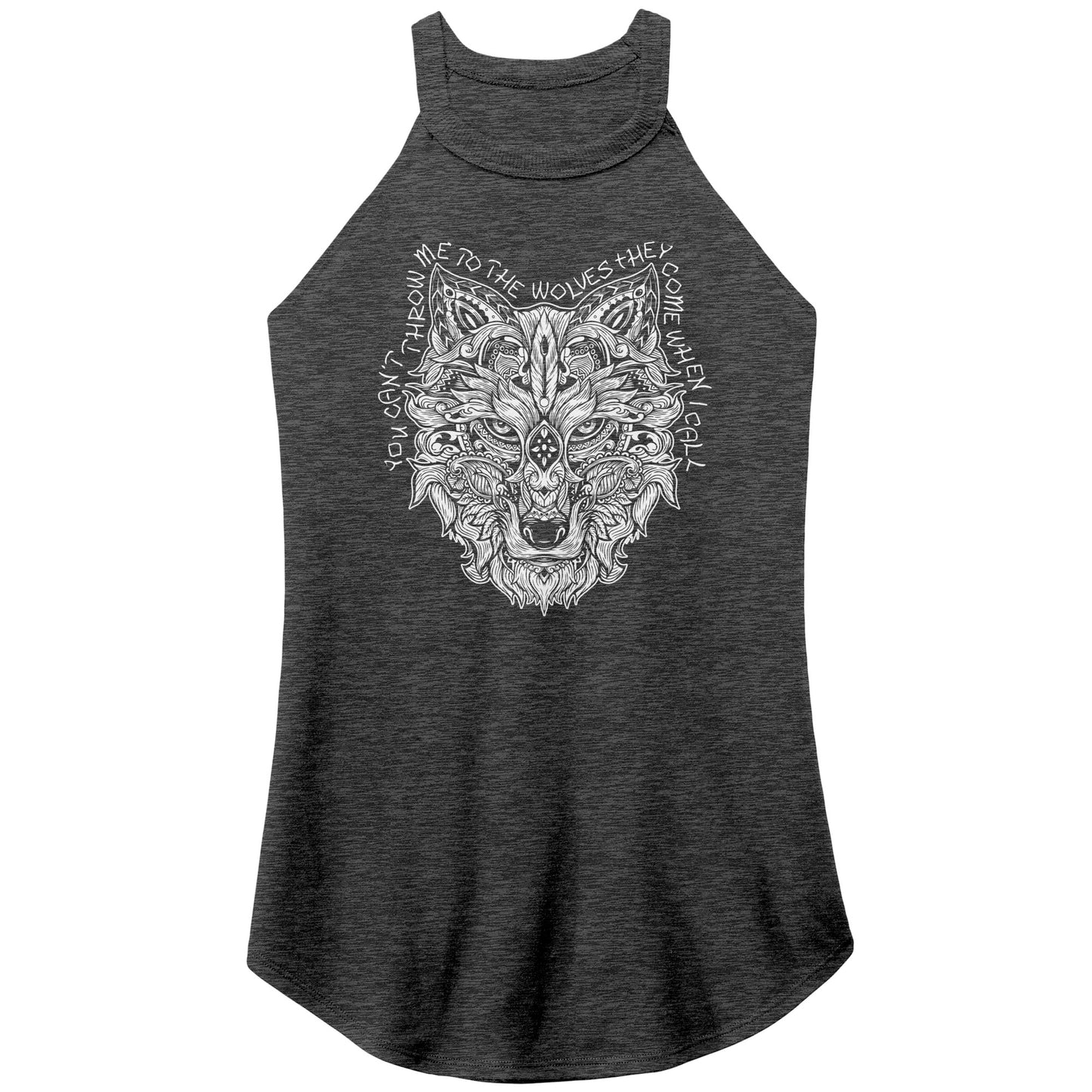 Throw Me to the Wolves - Women's Rocker Tank