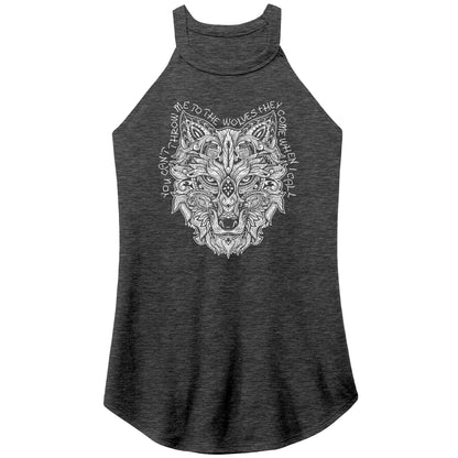 Throw Me to the Wolves - Women's Rocker Tank