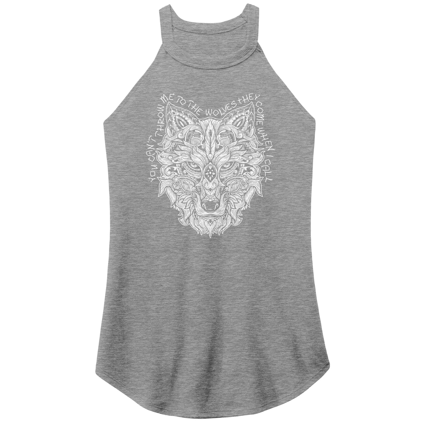 Throw Me to the Wolves - Women's Rocker Tank