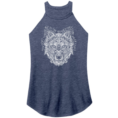 Throw Me to the Wolves - Women's Rocker Tank