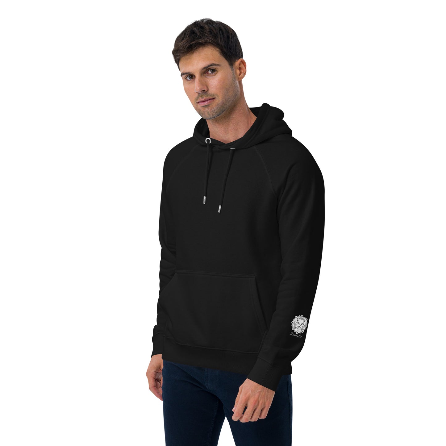 Unisex Eco Raglan Hoodie - Throw Me to the Wolves