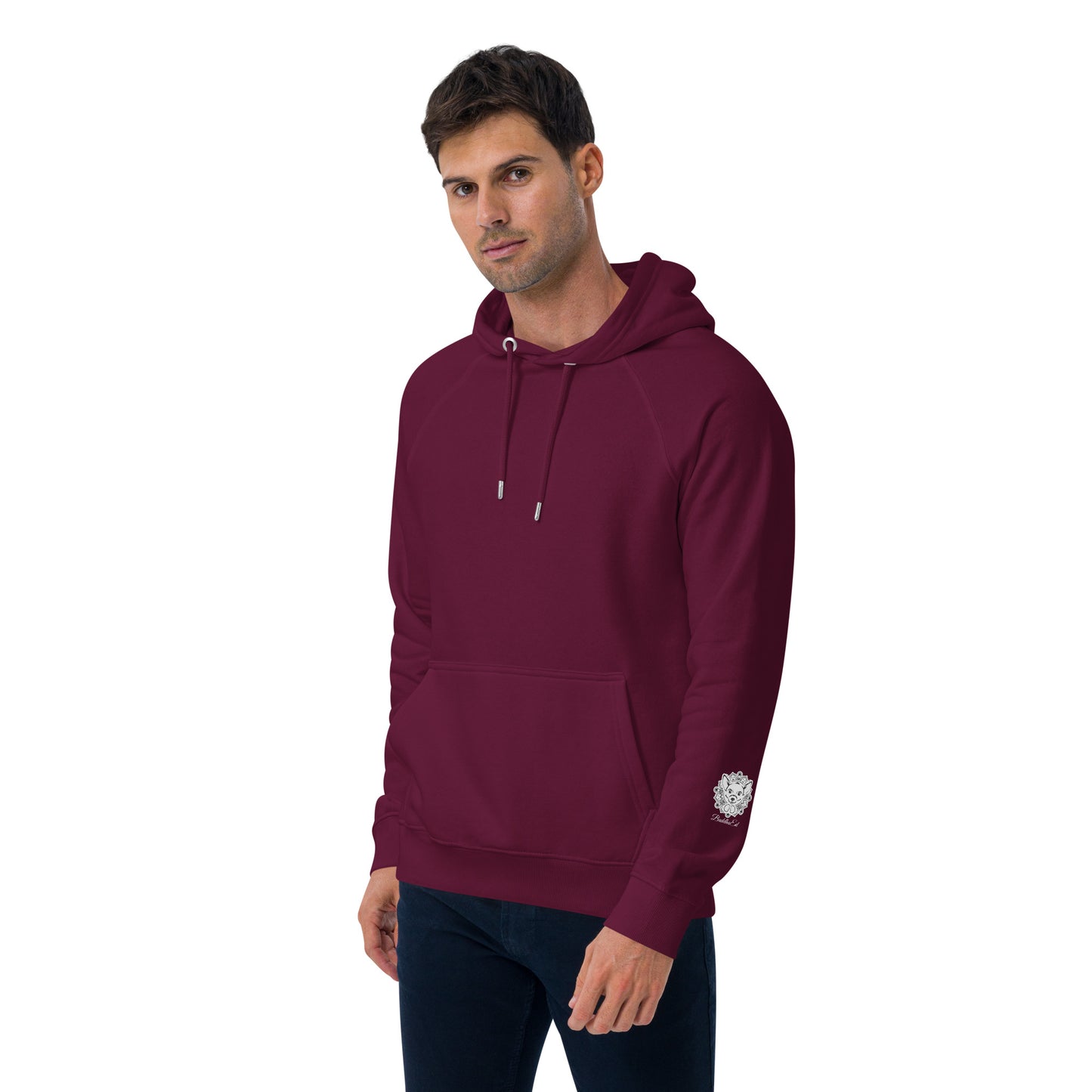 Unisex Eco Raglan Hoodie - Throw Me to the Wolves