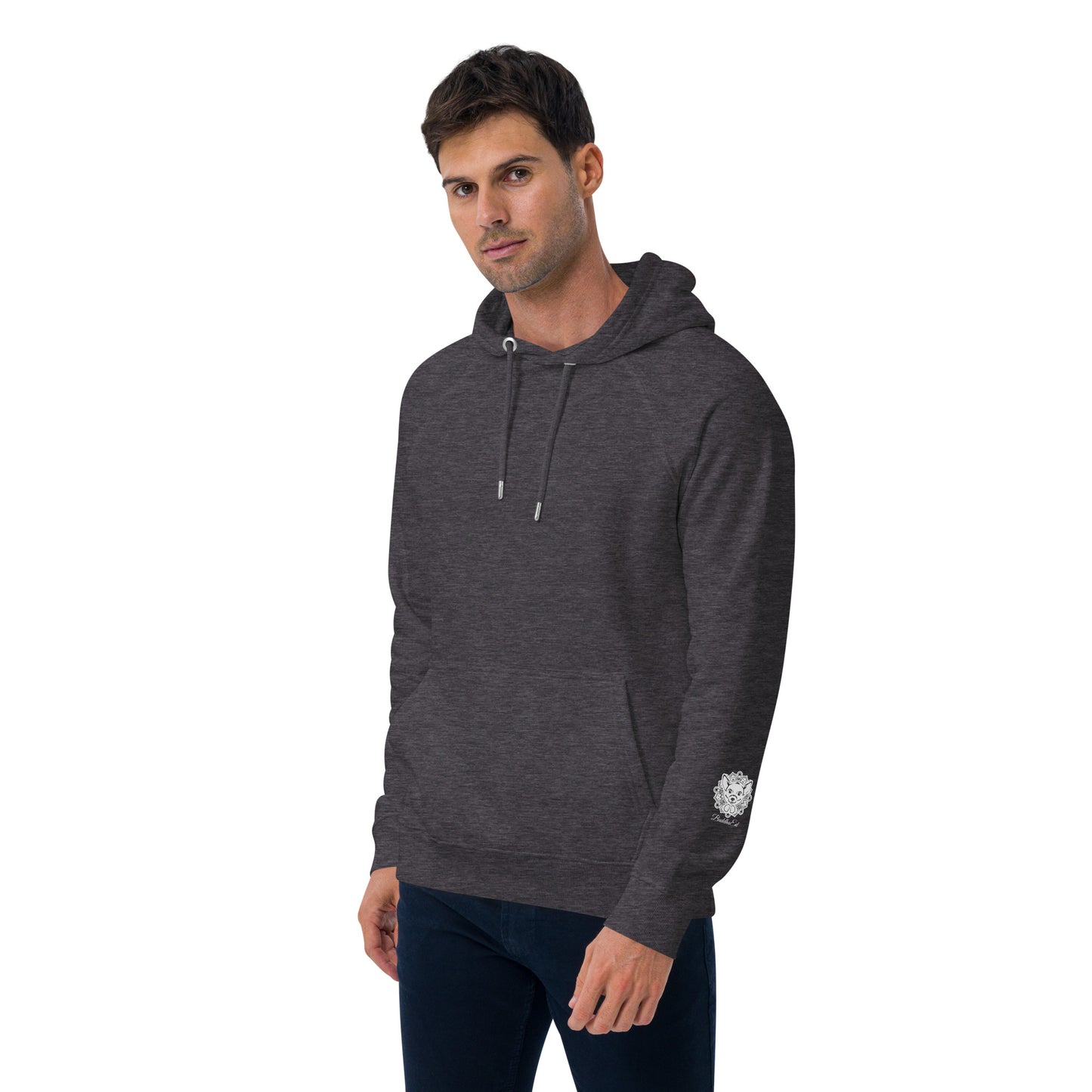 Unisex Eco Raglan Hoodie - Throw Me to the Wolves