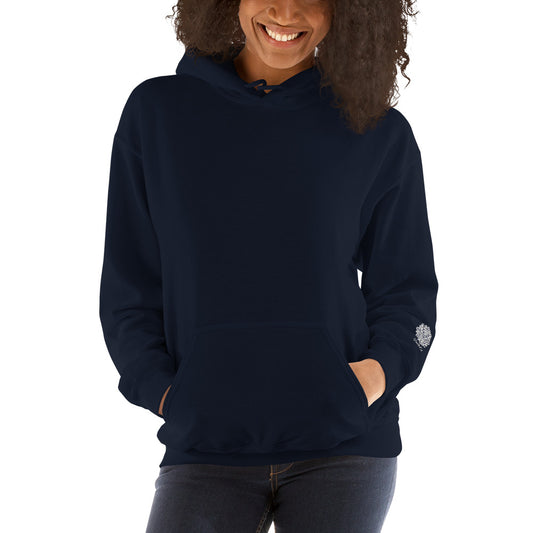 Exclusive BuddhaEd Embroidered Left Sleeve Unisex Hoodie