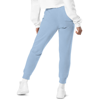 Exclusive BuddhaEd Embroidered Unisex Pigment-dyed Sweatpants