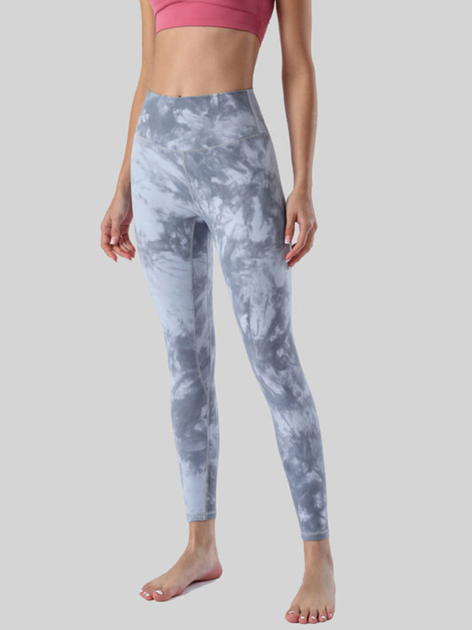 Double-sided High Waist Tie Dye Yoga Pants